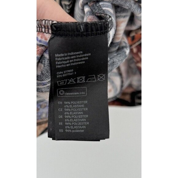 H&M Women's Fit & Flare Stretch‎ Dress Animal Floral Size Small, Boho - Picture 6 of 10